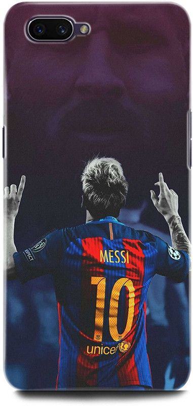ORBIQE Back Cover for Realme C1 RMX1811 MESSI, LIONE MESSI, FOTBALL, MESSI 10, BARCELONA, SPORTS  (Multicolor, Hard Case, Pack of: 1)