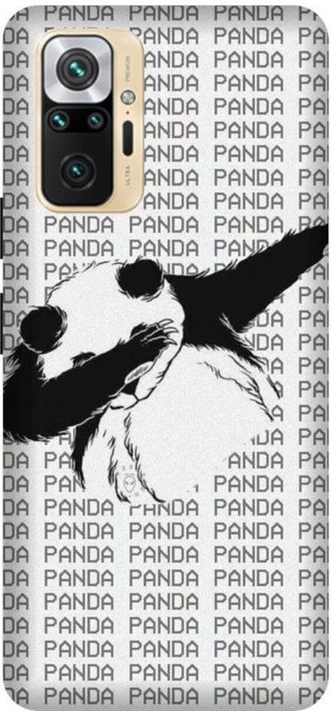 GRAFIQE Back Cover for REDMI Note 10 Pro Max M2101K6I PANDA, LOVE, BEAR, AMOR, ANIMATION, SAD PANDA  (Multicolor, Shock Proof, Pack of: 1)