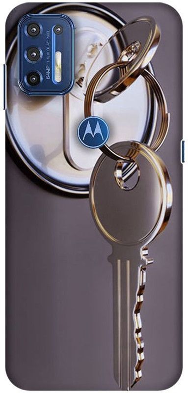 PNBEE Back Cover for Motorola Moto G9 Plus, XT2087-1 - Lock & Key Print  (Multicolor, Hard Case, Pack of: 1)
