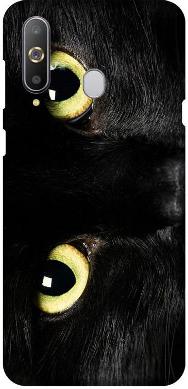 PNBEE Back Cover for Samsung Galaxy M40, SM-M405- Cat Eye Print Mobile Case Cover  (Multicolor, Hard Case)