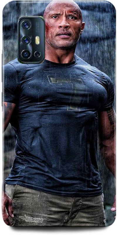 GRAFIQE Back Cover for Vivo V17/1919/PD1948F_EX The Rock, Rock, Wwe, Actor, Star, Hollywood Actor  (Multicolor, Shock Proof, Pack of: 1)