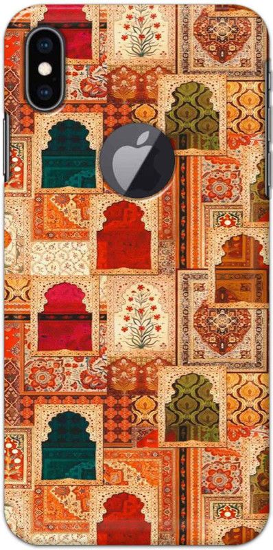 Casemaker Back Cover for Apple Iphone XS Round Hole  (Multicolor, Hard Case, Pack of: 1)
