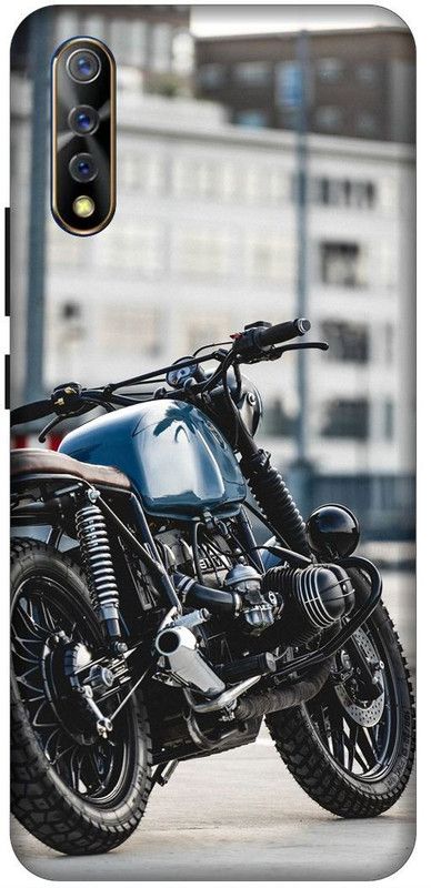 KARJUN Back Cover for Vivo Z1x, vivo 1917 Royal Bike Printed  (Multicolor, Shock Proof, Pack of: 1)
