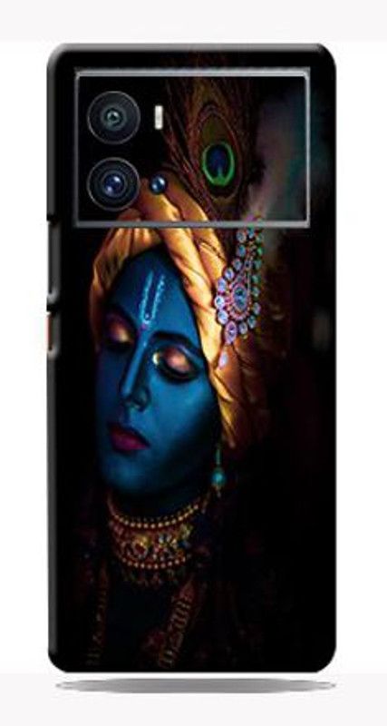 BUGGU Enlightened Krishna For Iqoo 9 Pro 5G Mobile back Skin, Iqoo 9 Pro 5G Mobile Skin  (Enlightened Krishna Skin With High Matte Finish.)