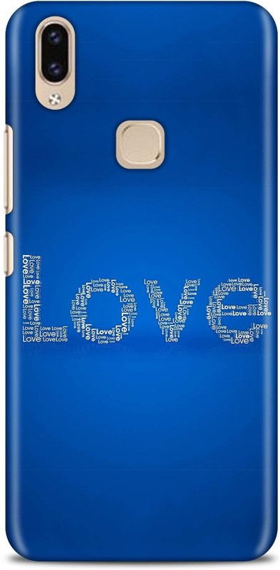 Sankee Back Cover for Vivo V9 Pro  (Blue, Hard Case)