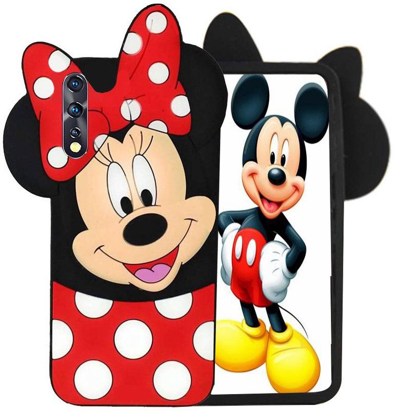 Woozy Back Cover for Vivo Z1x  (Red, Pack of: 1)