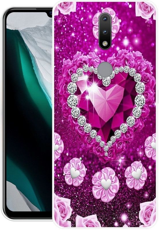 ROSSY Back Cover for Nokia 6.1 Plus  (Multicolor, Grip Case, Silicon, Pack of: 1)