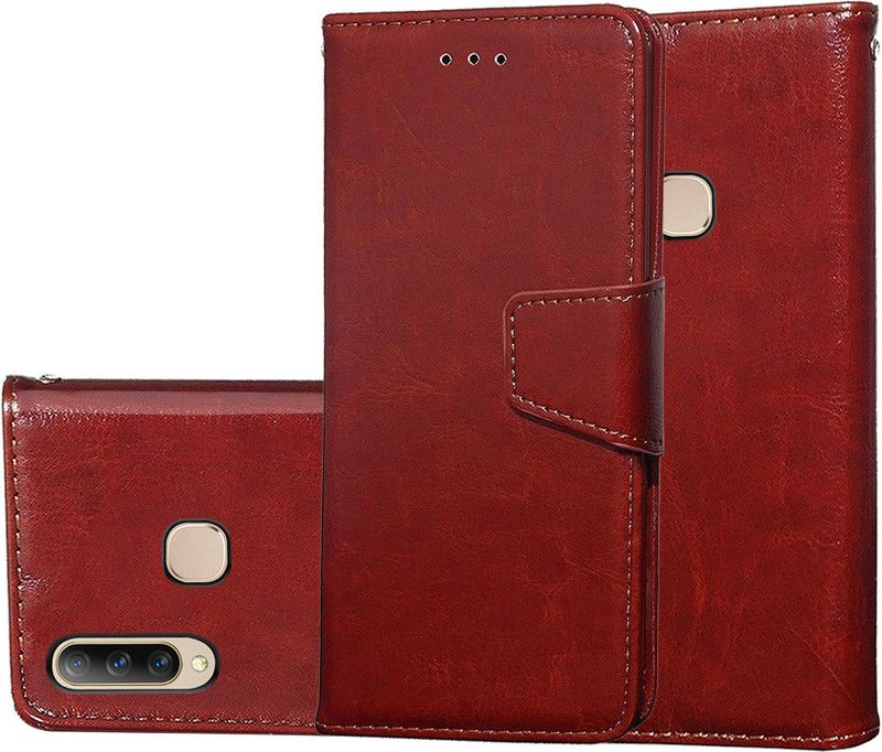 Unistuff Back Cover for Infinix S4  (Brown, Dual Protection, Pack of: 1)
