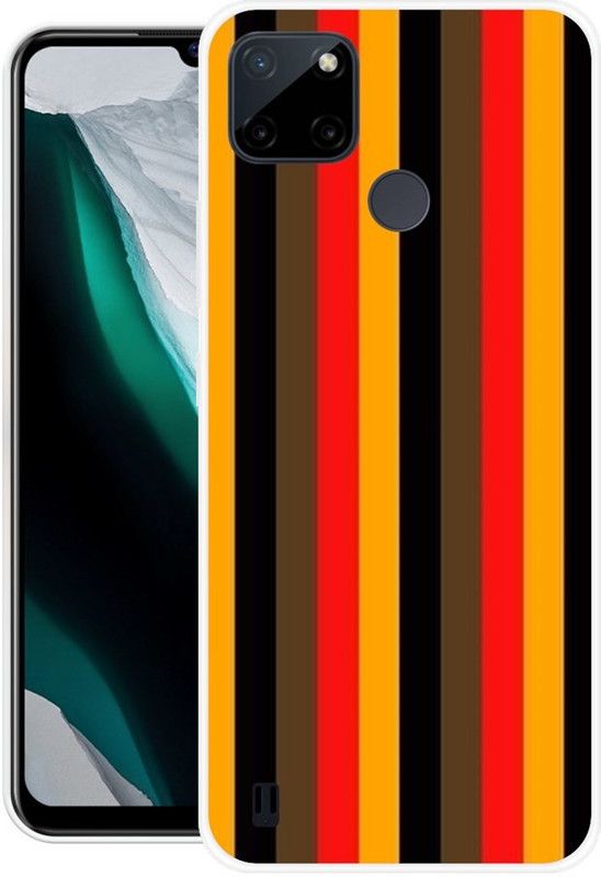 vaidik Back Cover for Realme C21Y  (Multicolor, Dual Protection, Silicon, Pack of: 1)