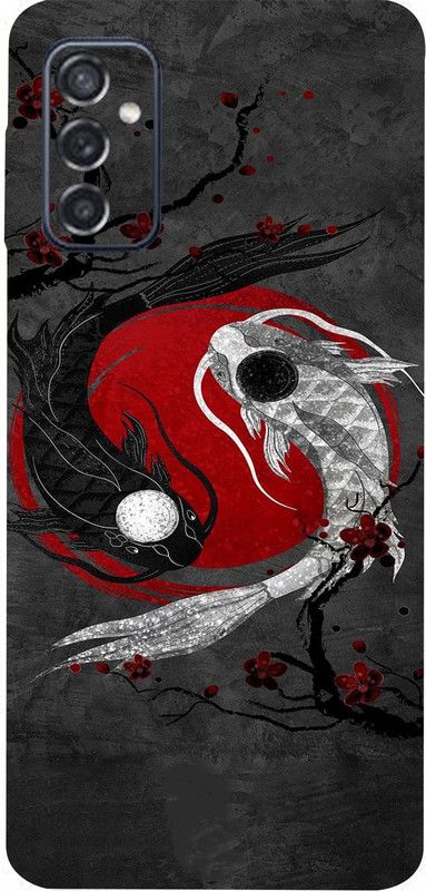 BugguSkin Samsung Galaxy M52 5G, samsung galaxy m52 Mobile Skin  (Ultra Super Yin Yang Skin With High Matte Finish.)