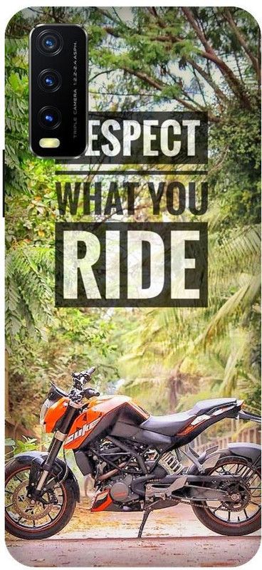URCHIN Back Cover for Vivo Y20G KTM, KTM Bike, Superbike, Bike Lover, Duke, KTM RC200  (Multicolor, Shock Proof, Pack of: 1)