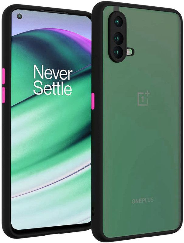 ASMANTIC Back Cover for Oneplus Nord Ce 5G  (Black, Pack of: 1)