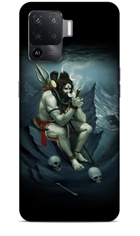 Keviv Back Cover for OPPO F19 Pro, OPPO A94  (Black, 3D Case, Pack of: 1)