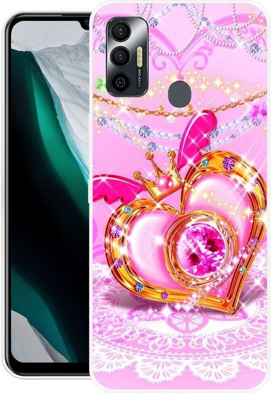 Chahar Back Cover for Tecno Spark 7  (Multicolor, Grip Case, Silicon, Pack of: 1)