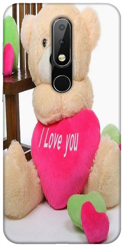 REALKING Back Cover for Nokia 3.1 Plus Back Cover  (Multicolor, Grip Case, Silicon)