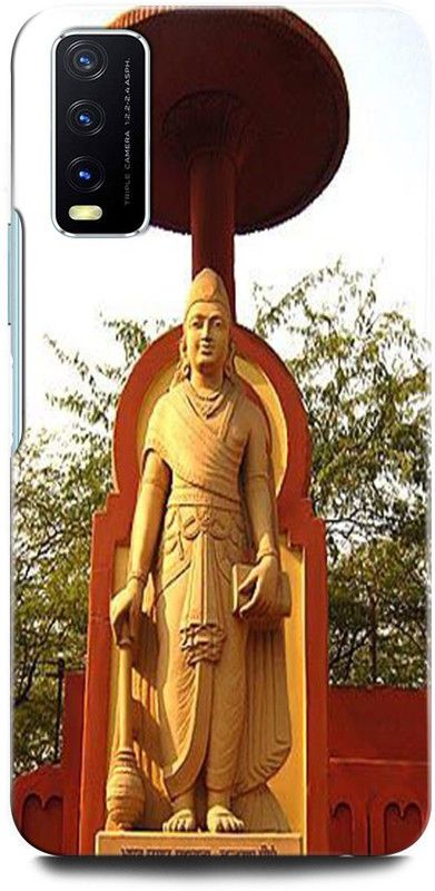 ORBIQE Back Cover for ViVO Y20A V2052 CHANDRAGUPTA MAURYA, GOD, INDIAN KING, EMPEROR, WARRIOR  (Multicolor, Hard Case, Pack of: 1)