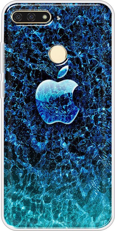 Cooldone Back Cover for Honor 7A Back Case Back Case  (Multicolor, Silicon, Pack of: 1)