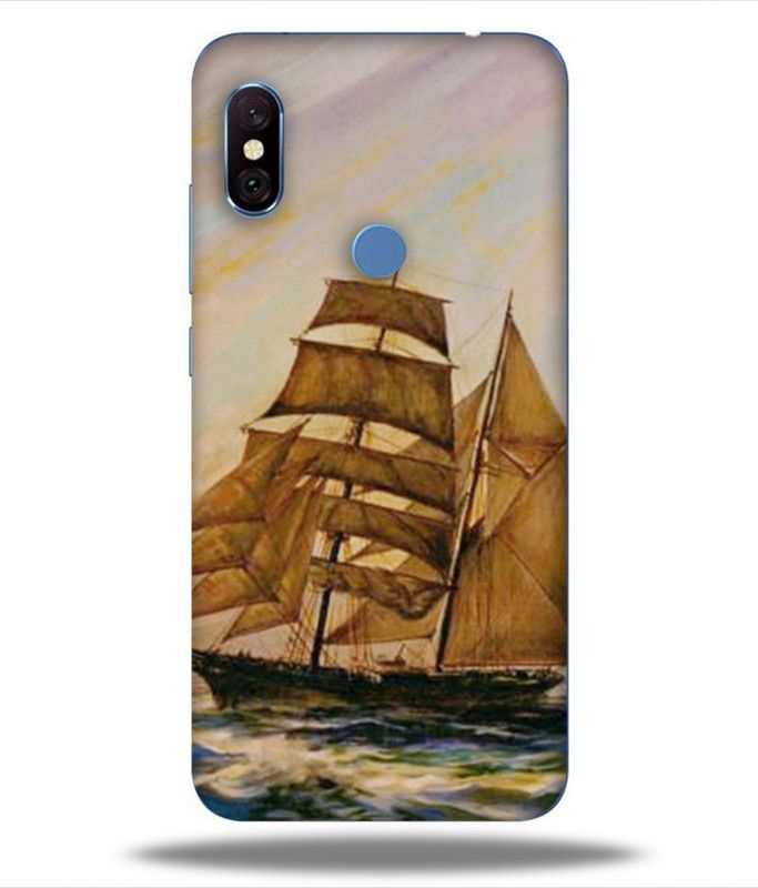 LETAPS Back Cover for Redmi Note 6 / Note 6 Pro  (Multicolor, Hard Case)
