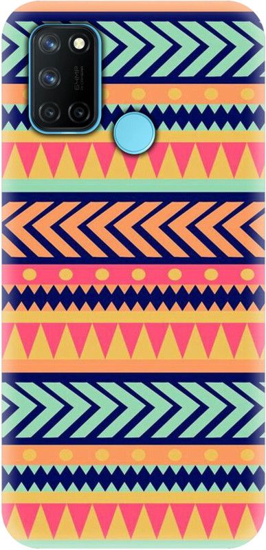 Smutty Back Cover for Realme 7i, RMX2103 - Aztec Print  (Multicolor, Hard Case, Pack of: 1)