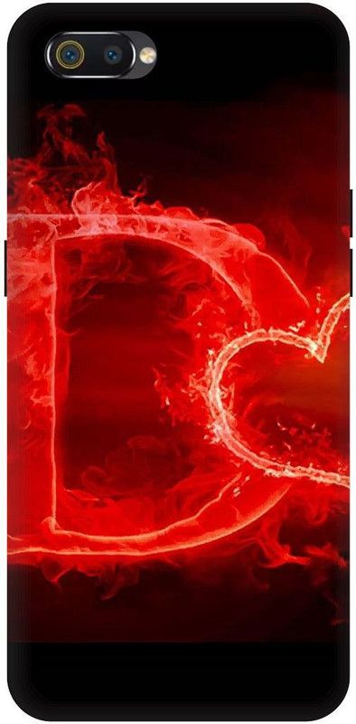 Zaplab Back Cover for Realme C2/RMX1941 D Alphabet,D Printed Back Cover  (Multicolor, Waterproof, Pack of: 1)