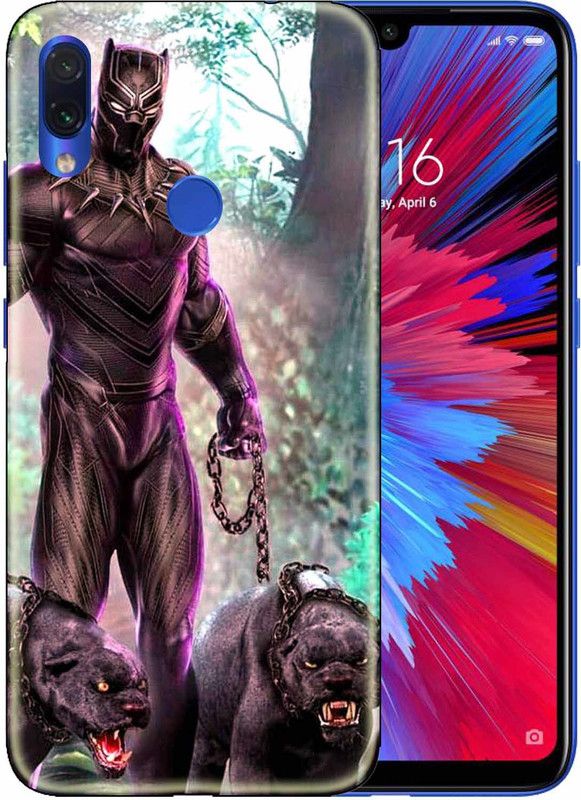 ONLITE Back Cover for Mi Redmi Note 7S  (Black, Grip Case, Silicon, Pack of: 1)