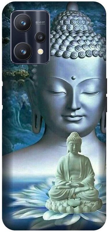VS PRINT LINK Back Cover for Realme 9 Pro (5G) , RMX3471 ,Buddha,BHUD DARM Printed cover  (Blue, Hard Case, Pack of: 1)