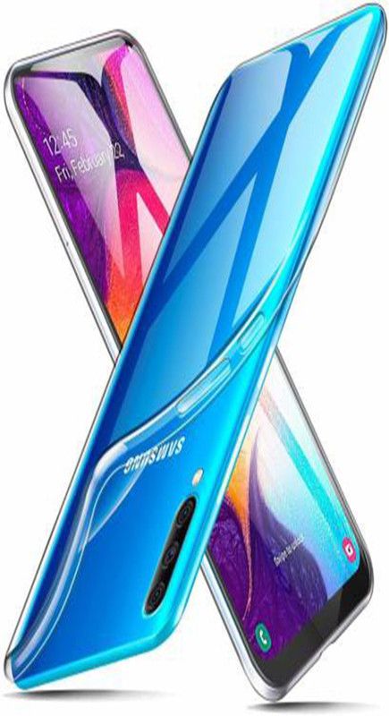 PAEDICON Back Cover for Samsung Galaxy A30s  (Transparent, Grip Case, Silicon, Pack of: 1)
