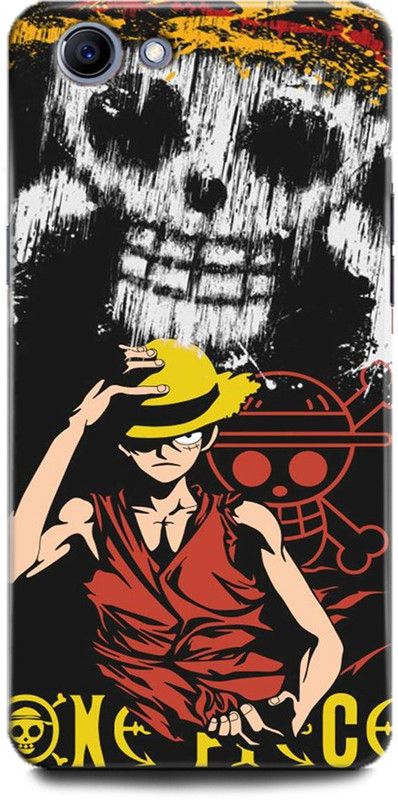 Afterglow Back Cover for Realme 1 LUFFY, MONKEY D LUFFY, ONE PIECE, ANIME, YELLOW, FUNNY, CARTOON  (Multicolor, Shock Proof, Pack of: 1)