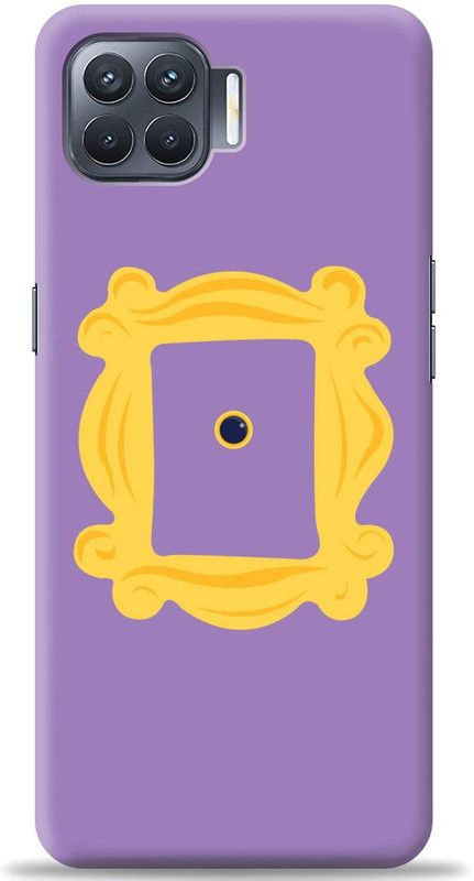Loffar Back Cover for Oppo F17 Pro  (Purple, Shock Proof, Pack of: 1)