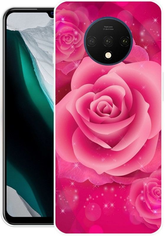 KLC Back Cover for OnePlus 7T  (Multicolor, Grip Case, Silicon, Pack of: 1)