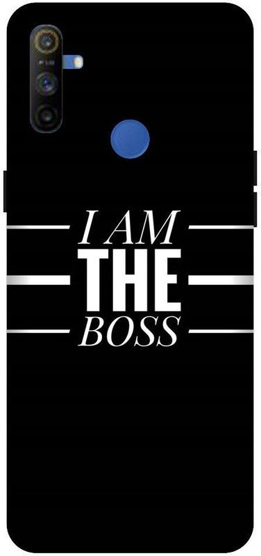 SSMORYA Back Cover for Realme Narzo 20A, black Wallpaper Printed Back Cover  (Multicolor, Hard Case, Pack of: 1)