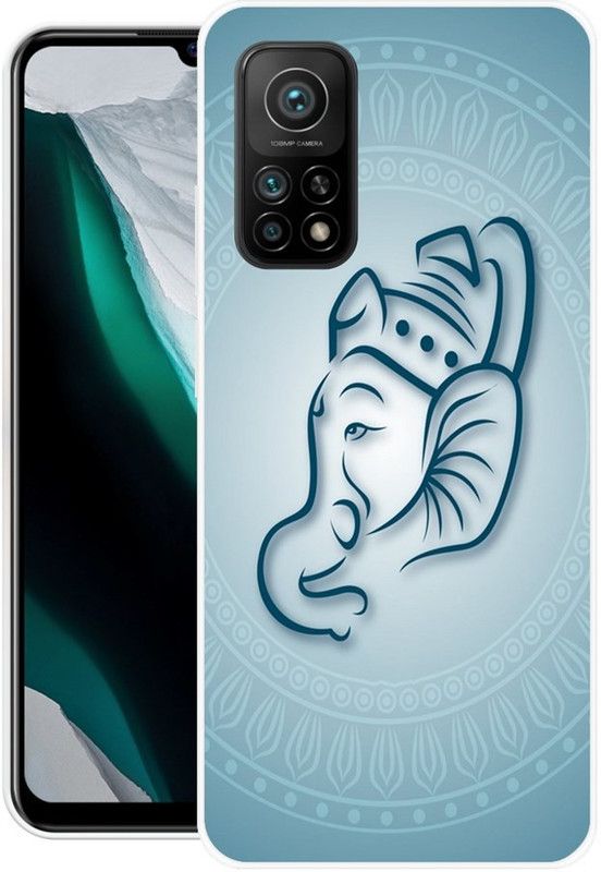 DESILOVE Back Cover for Mi 10T Pro  (Blue, Grip Case, Silicon, Pack of: 1)