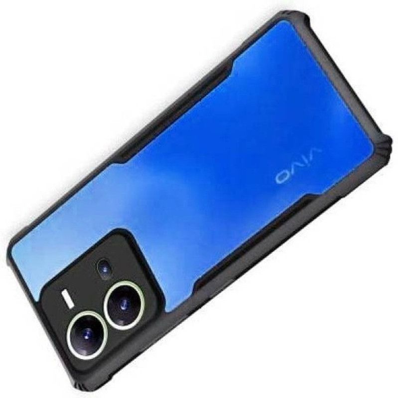 mobilebestpouch Bumper Case for Vivo V25 5G, Vivo V25 5G , Vivo V25 5G, - @ best quality  (Black, Transparent, Pack of: 1)