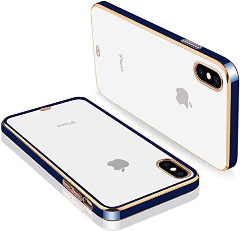fi-yonity Back Cover for Apple iPhone XS  (Blue, Shock Proof, Pack of: 1)