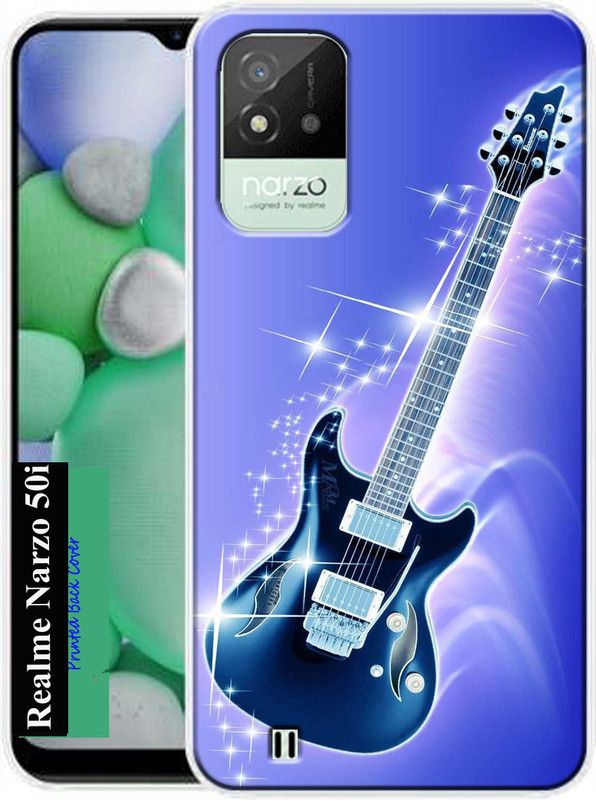 MORITZ Back Cover for Realme Narzo 50i  (Multicolor, Dual Protection, Silicon, Pack of: 1)