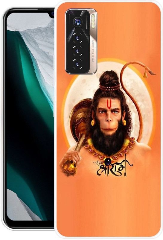 BLUEZAP Back Cover for Tecno Camon 17 Pro  (Orange, Grip Case, Silicon, Pack of: 1)