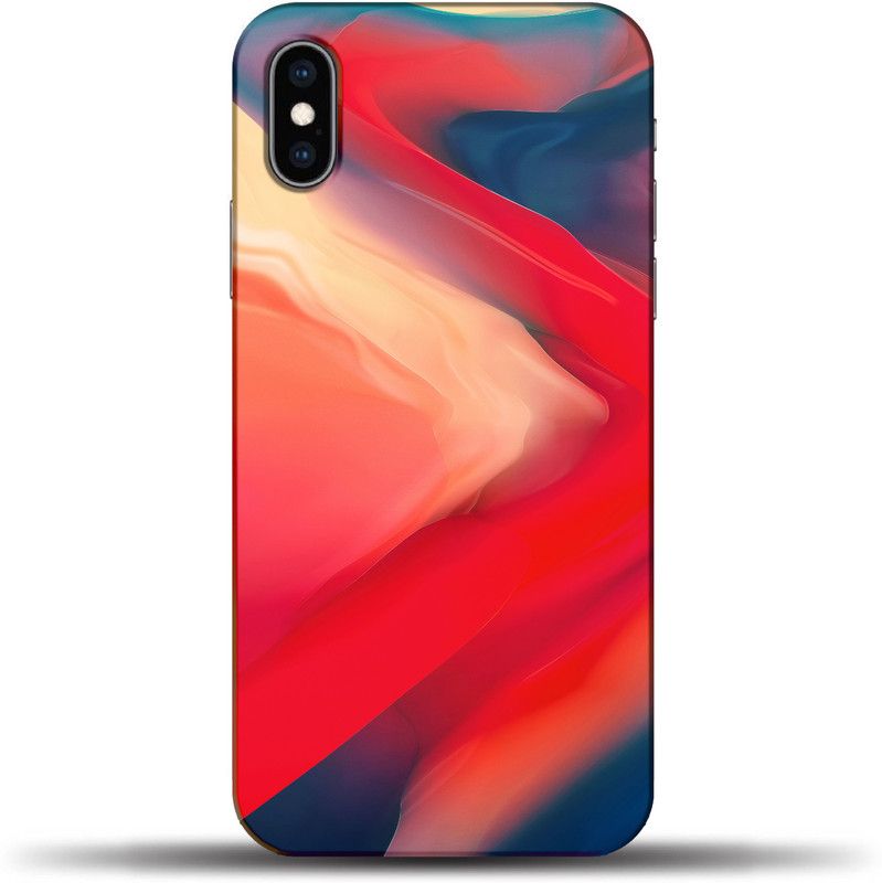 PhoneBukket Back Cover for Apple iPhone XS Max  (Red, Hard Case, Pack of: 1)