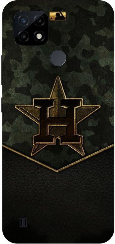 Wall Art Back Cover for Realme C25Y houston astros, Sports, baseball  (Multicolor, Dual Protection, Pack of: 1)