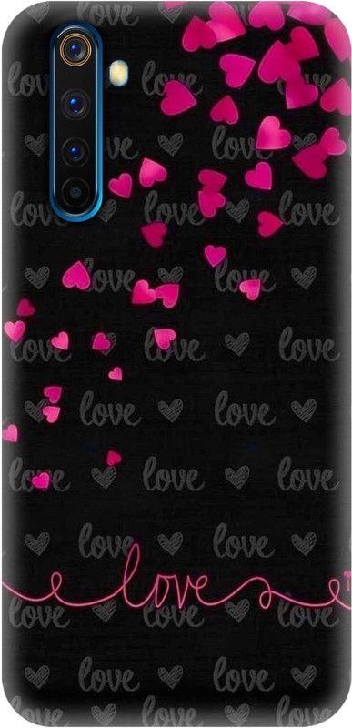 Smutty Back Cover for Realme 6 pro, RMX2061, RMX2063 - Love Print  (Multicolor, Hard Case, Pack of: 1)