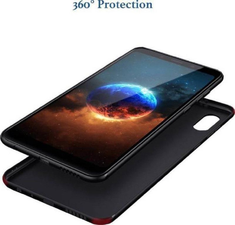 Techforce Pouch for Xiaomi Redmi Note 7  (Black, Grip Case, Pack of: 1)