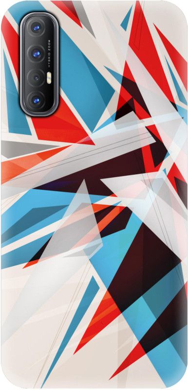 Smutty Back Cover for Oppo Reno 3 Pro - Glass Print  (Multicolor, Hard Case, Pack of: 1)