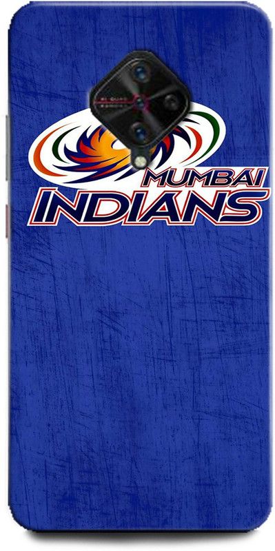 Afterglow Back Cover for Vivo S1 Pro cricket, ipl, ipl logo, mi logo, mumbai indians  (Multicolor, Dual Protection, Pack of: 1)