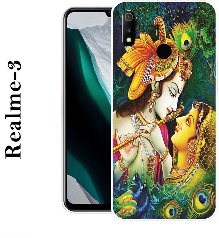 BAGRA Back Cover for Realme 3  (Multicolor, Grip Case, Silicon)