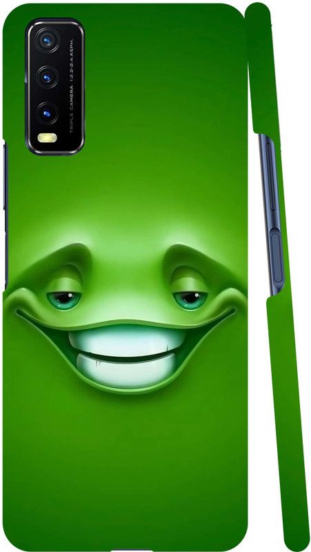 GS PANDA COLLECTIONS Back Cover for VIVO Y20g  (Green, Pack of: 1)