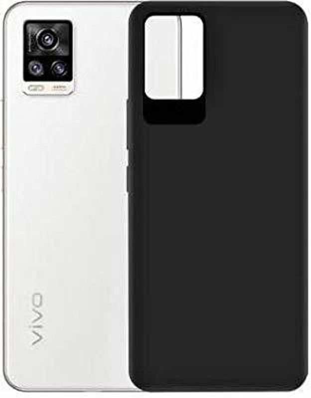 GLOBALCASE Back Cover for VIVO V20 PRO  (Black, Shock Proof, Pack of: 1)