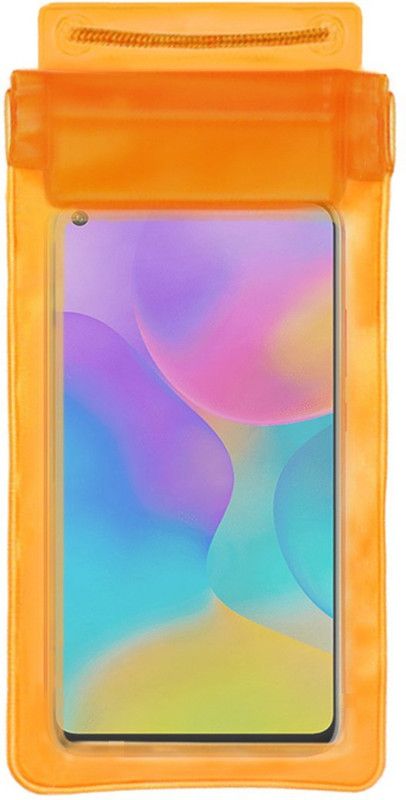 ACM Pouch for Honor Play 3  (Orange, Waterproof, Silicon, Pack of: 1)