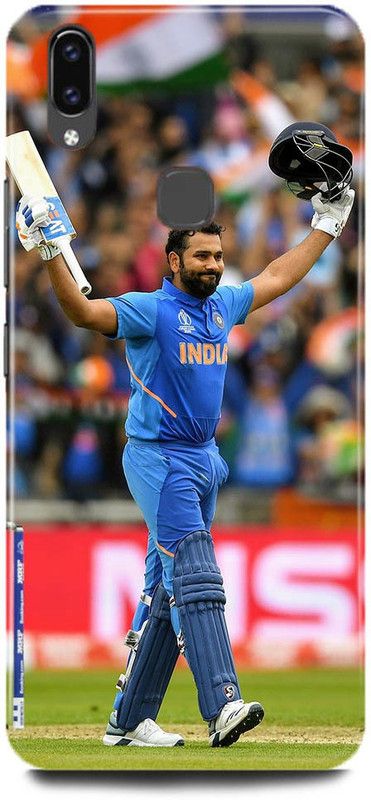 play fast Back Cover for Vivo V9/1723 ROHIT SHARMA PRINTED  (Multicolor, Hard Case, Pack of: 1)