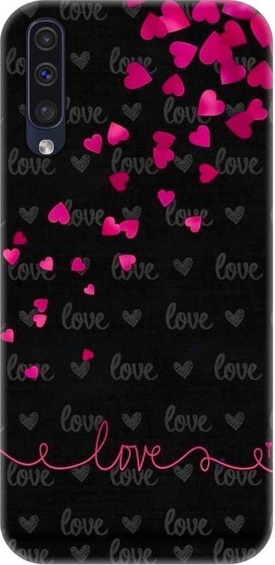 Smutty Back Cover for Samsung Galaxy A30s, SM-A307F, SM-A307FN - Love Print  (Multicolor, Hard Case, Pack of: 1)