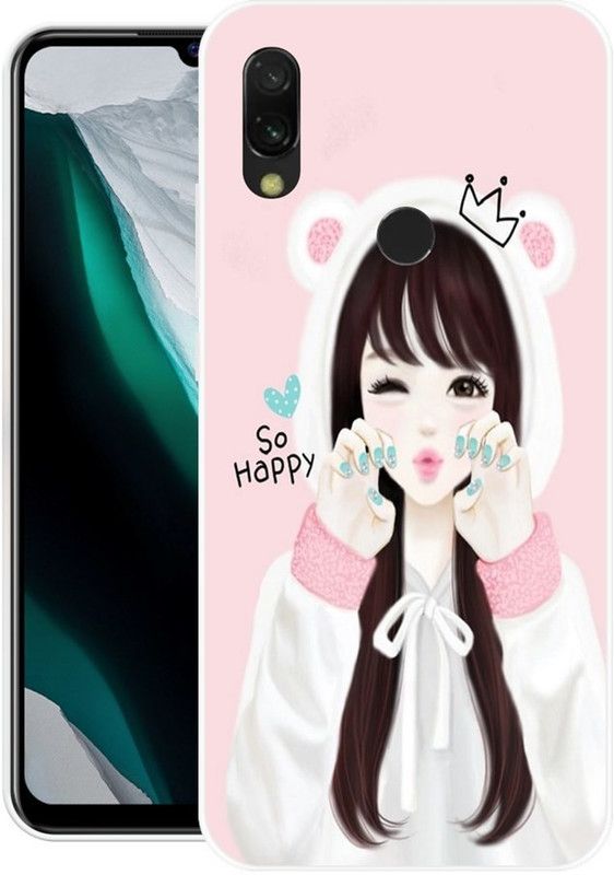MUSKAY Back Cover for Redmi Y3, Redmi 7  (Multicolor, Grip Case, Silicon)