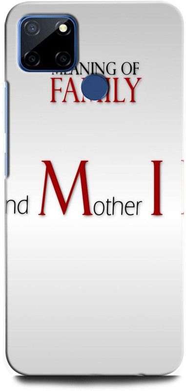 GRAFIQE Back Cover for Realme C12 Mother Love , father Love, Family, Mom Love, Dad Love  (Multicolor, Shock Proof, Pack of: 1)